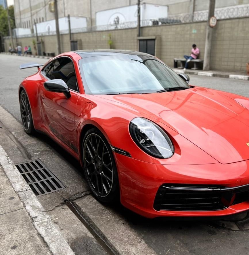 Pintura de carro depois do polimento