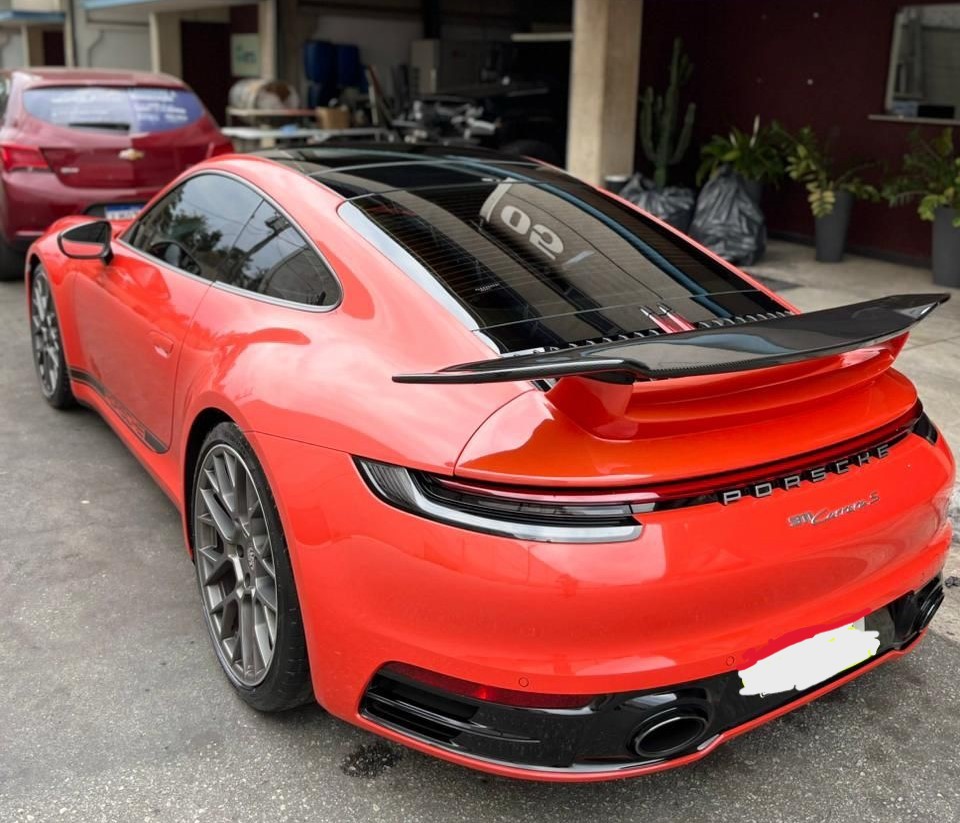 Pintura de carro depois do polimento